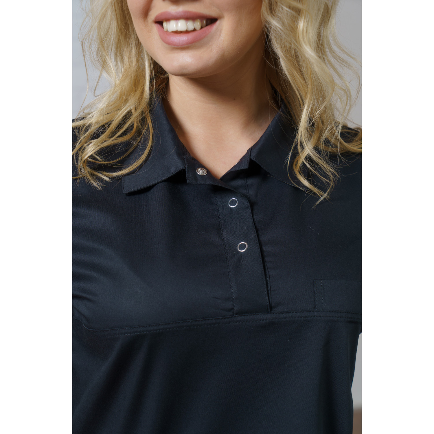 Халат-платье медицинское жен. М-502-124 ткань Элит-145/Стрейч Халат-платье медицинское жен. М-502-124 ткань Элит-145/Стрейч