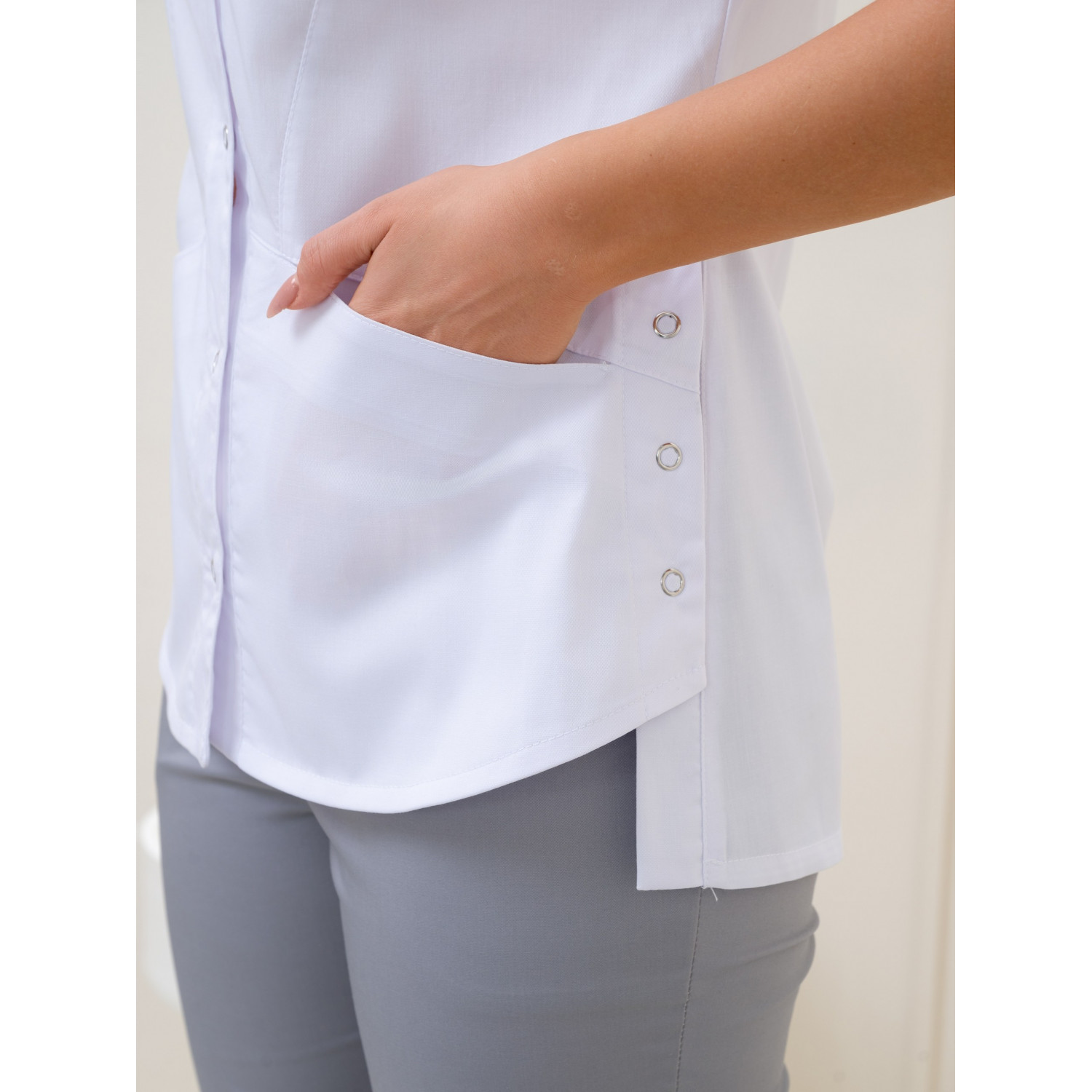 Костюм медицинский жен. М-136-0/39 ткань Элит-145/Стрейч