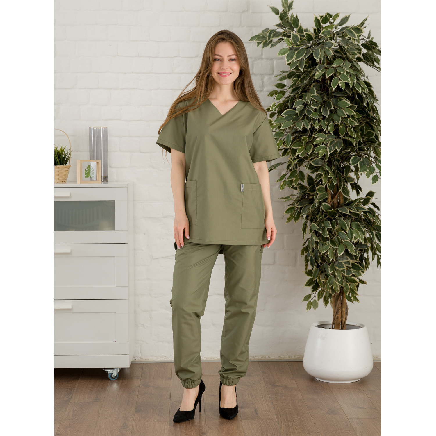 Костюм медицинский жен. М-109-0316 ткань Тиси