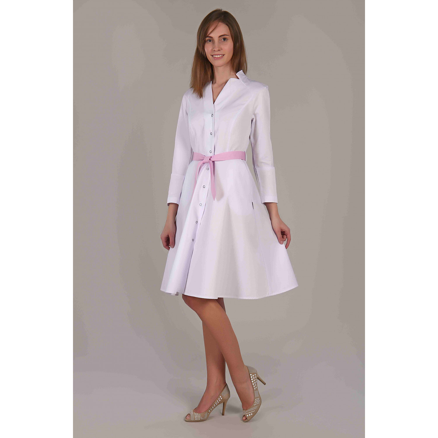 Халат медицинский жен. М-060 ткань Элит-145