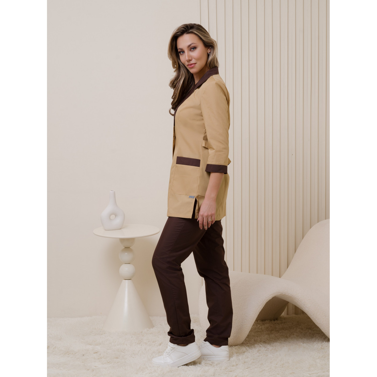 Костюм медицинский жен. М-127-19/27 ткань Тиси