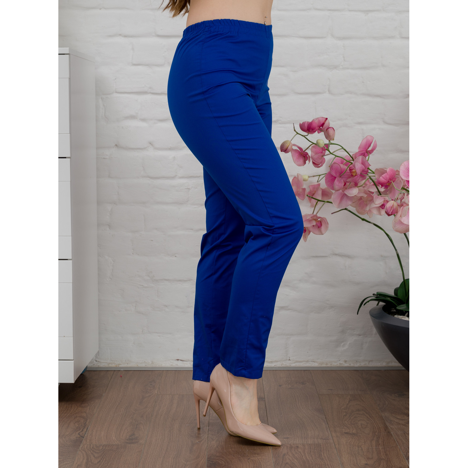 Брюки медицинские жен. М-305-5 ткань Элит-145/Стрейч