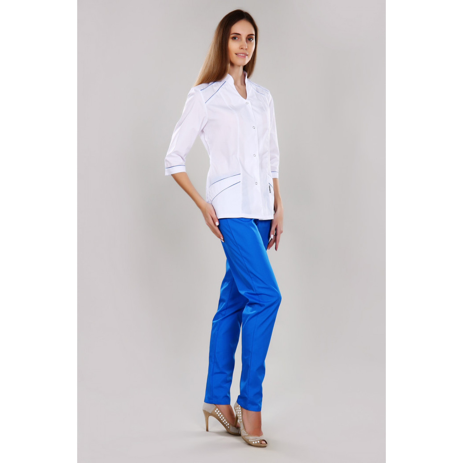 Костюм медицинский жен. М-123 ткань Тиси