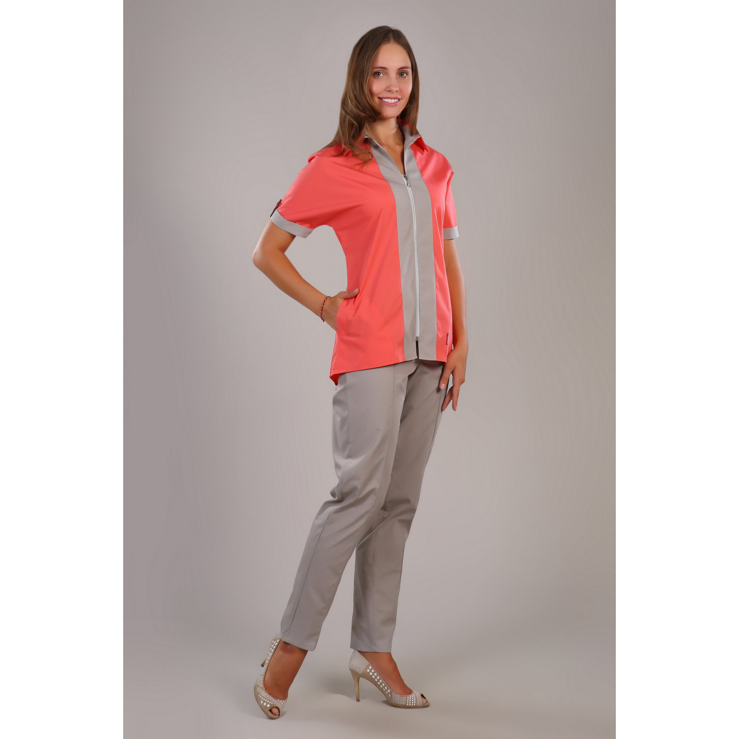 Костюм медицинский жен. М-175-40/20 ткань Тиси