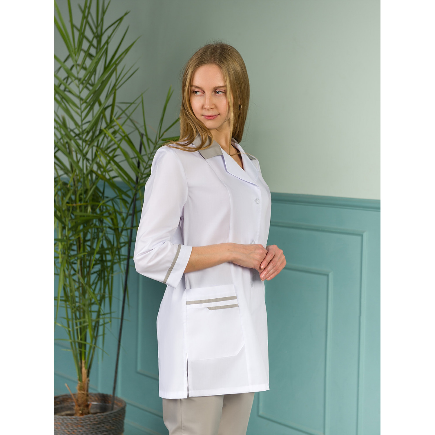 Костюм медицинский жен. М-127 ткань Тиси
