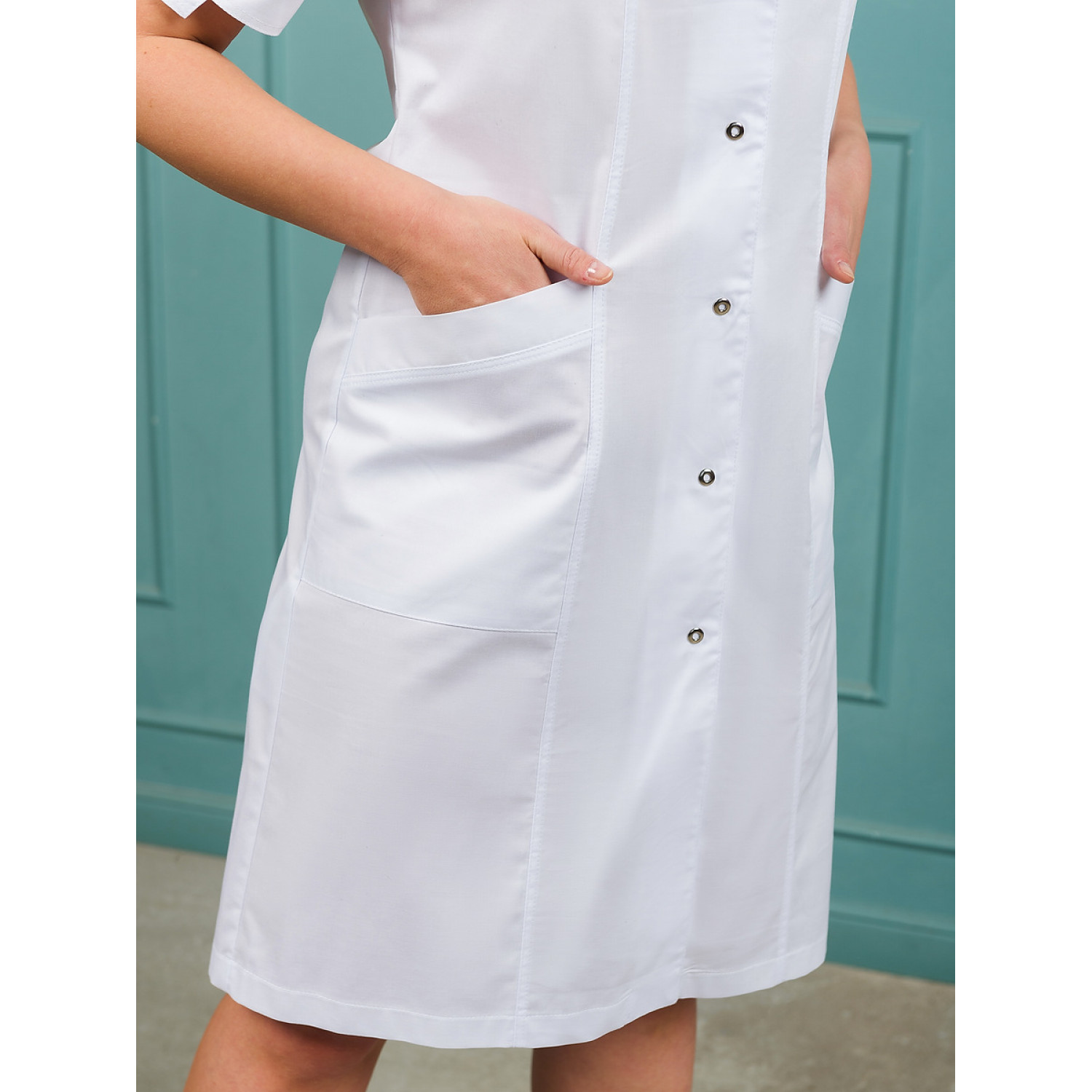 Халат медицинский жен. М-071(19) Элит-145/Стрейч