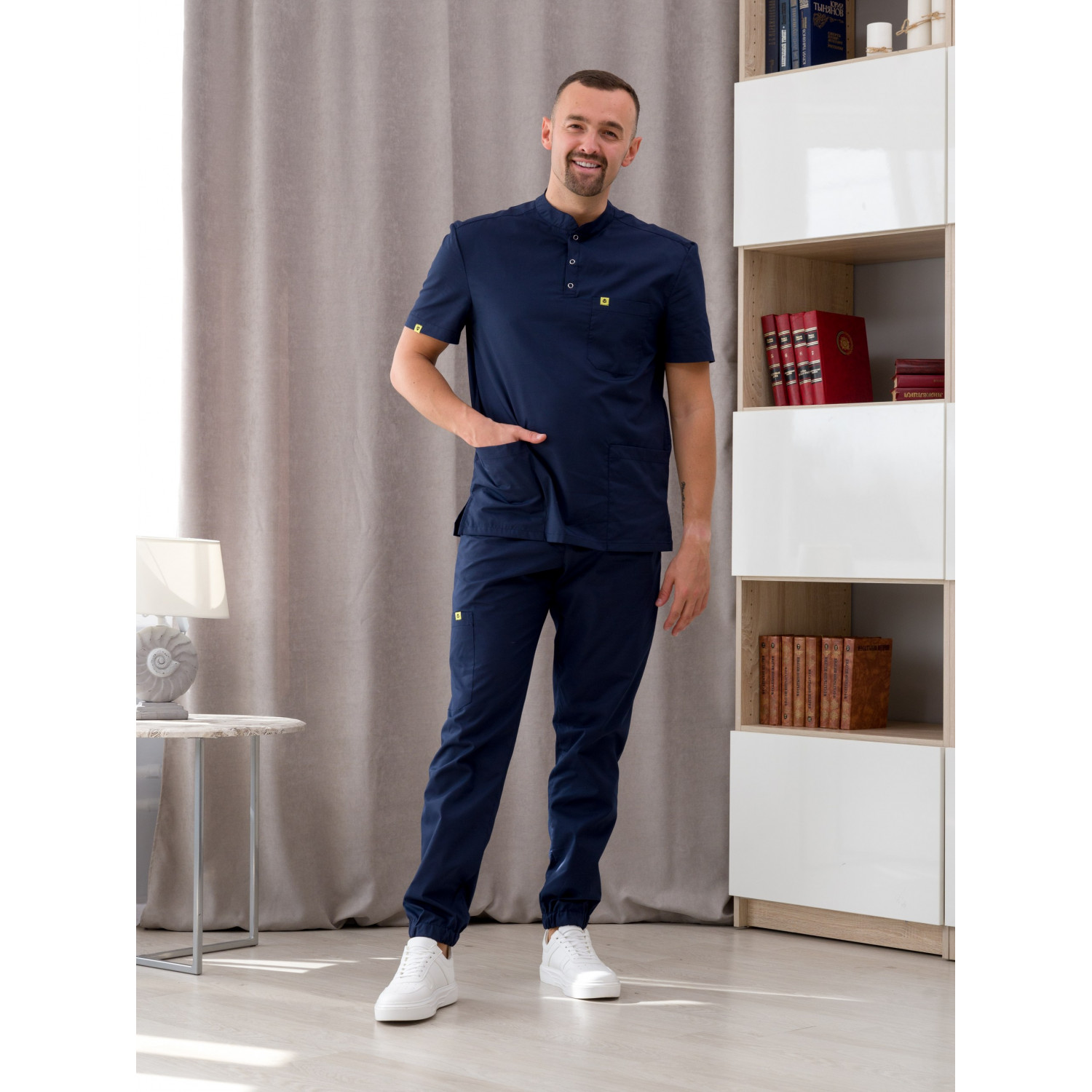 Костюм медицинский муж. М-149-63 ткань Вискоза/Стрейч