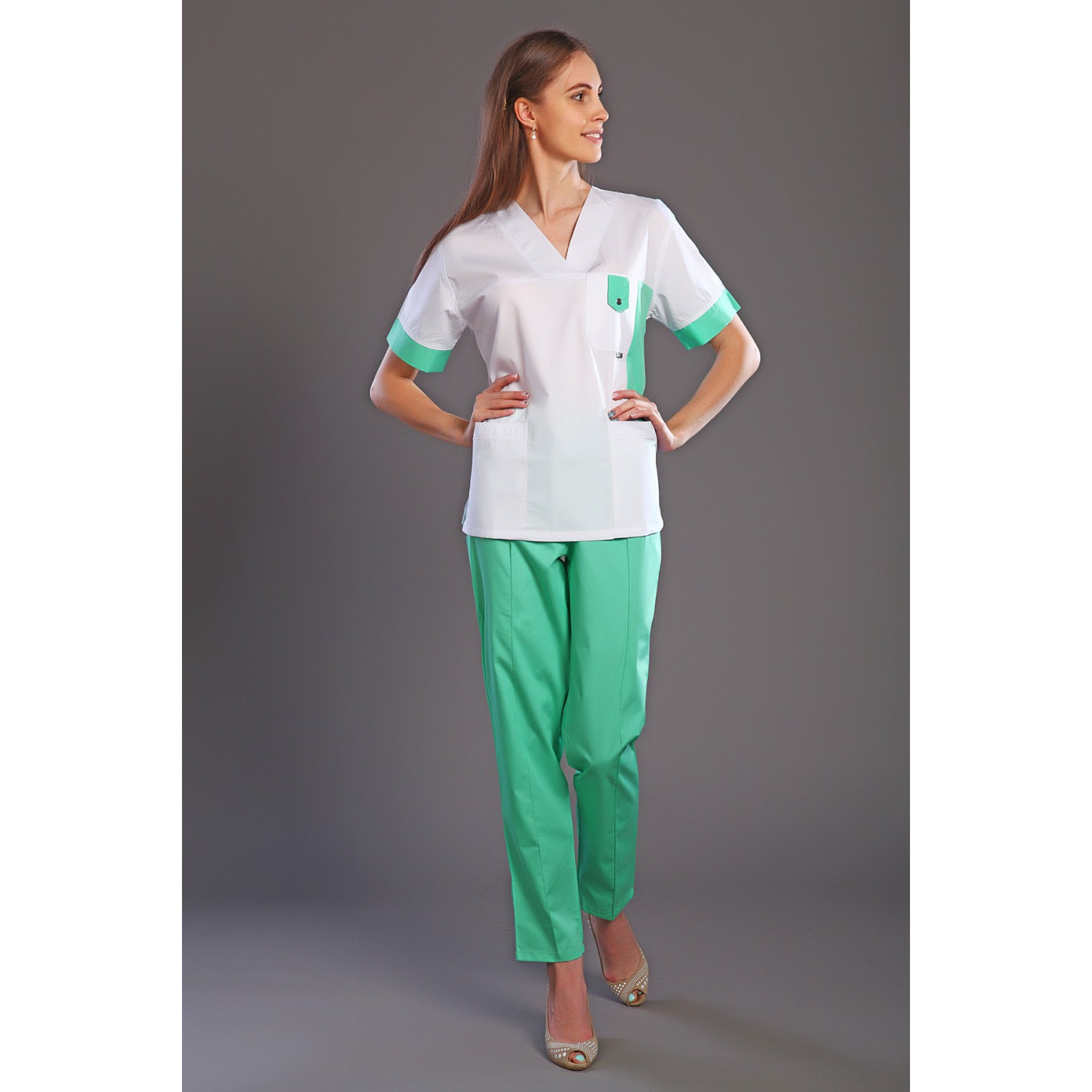 Костюм медицинский жен. М-155 ткань Тиси