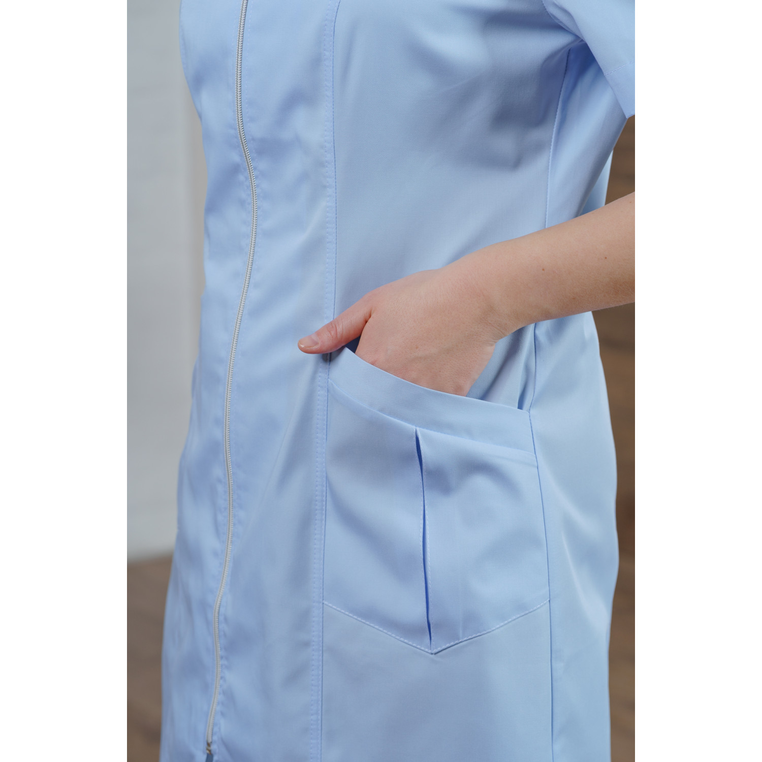 Халат медицинский жен. М-065АК ткань Элит-145