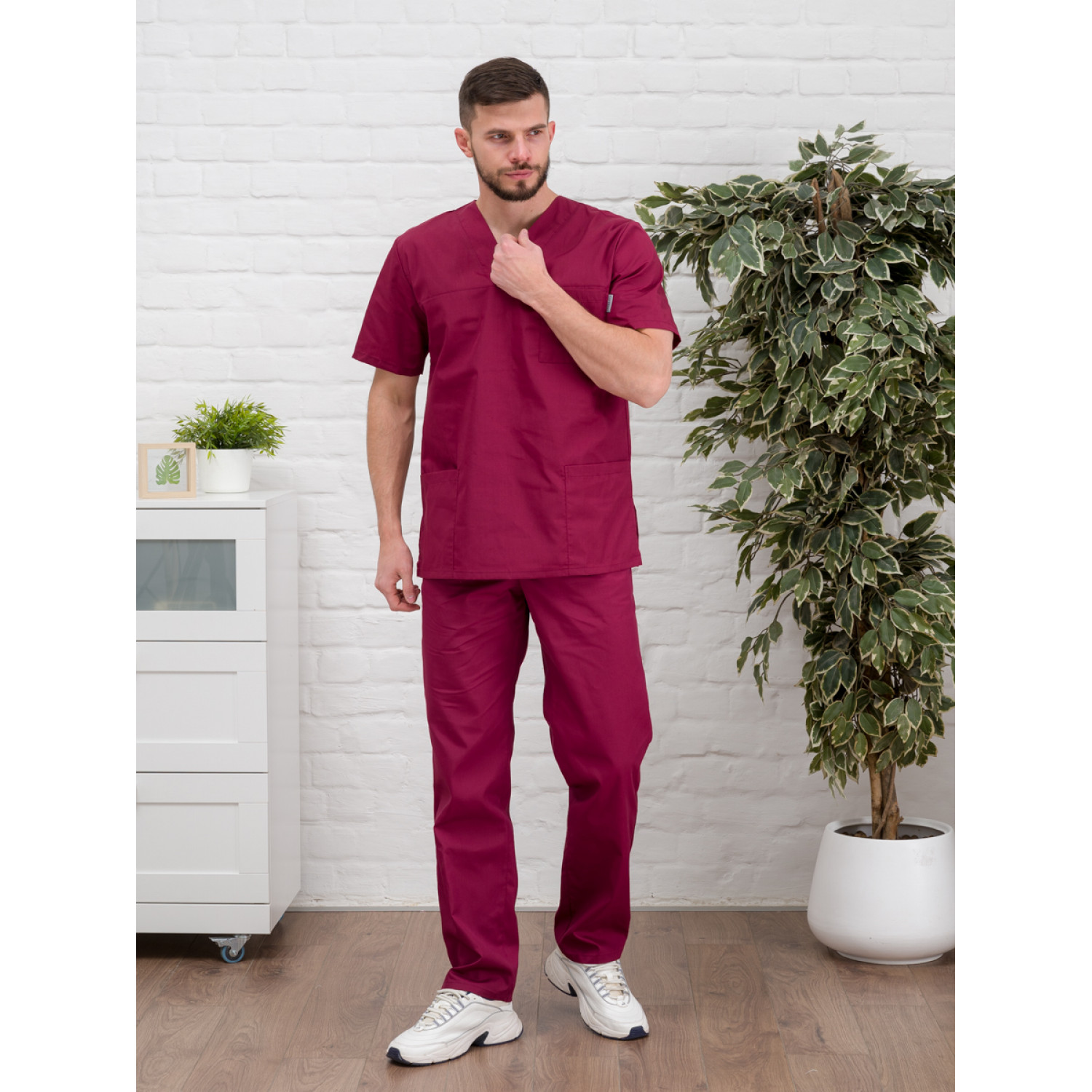 Костюм медицинский. хирург. М-150 ткань Тиси