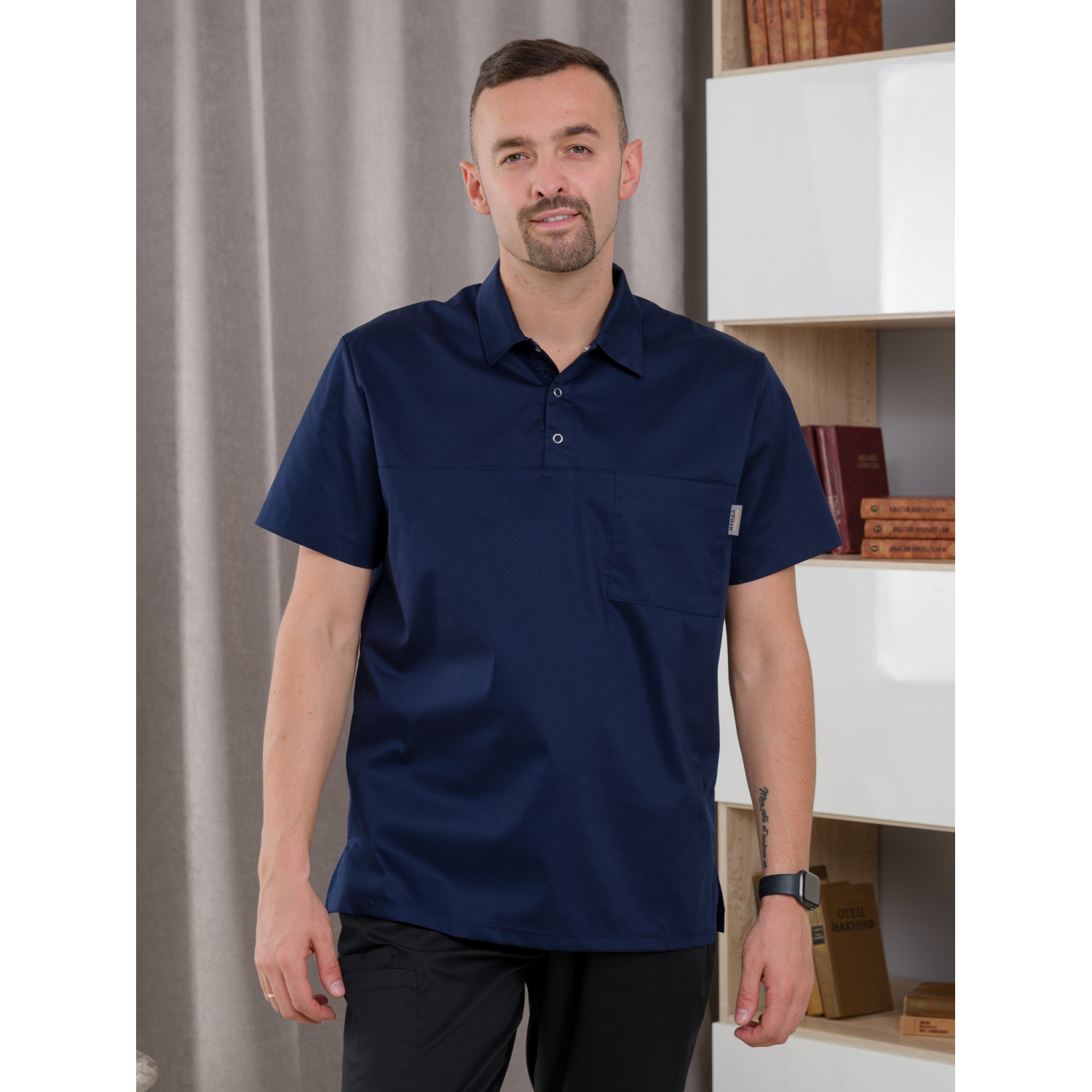 Поло медицинское мужское М-287-63