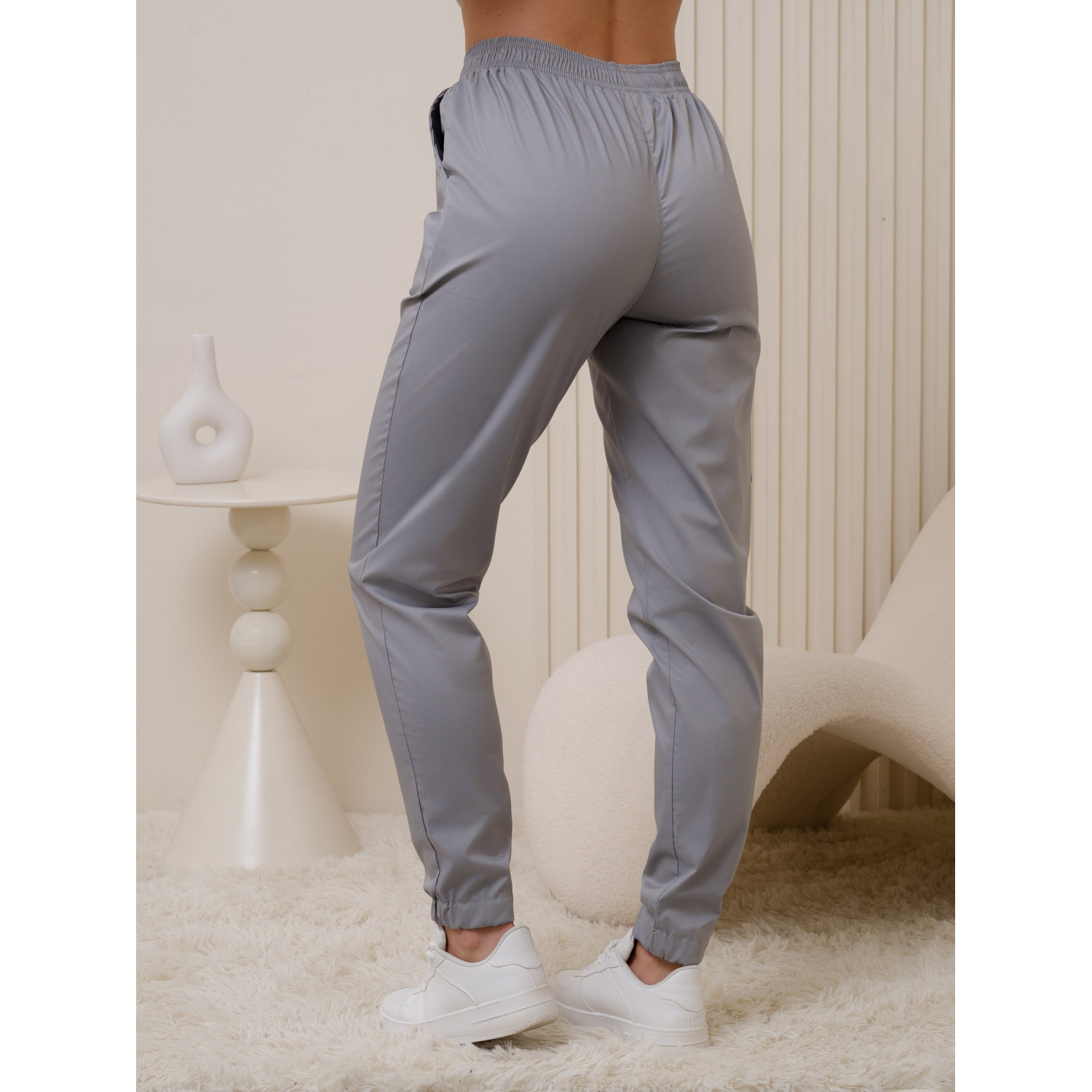 Брюки медицинские жен. М-319-39 ткань Элит-145/Стрейч