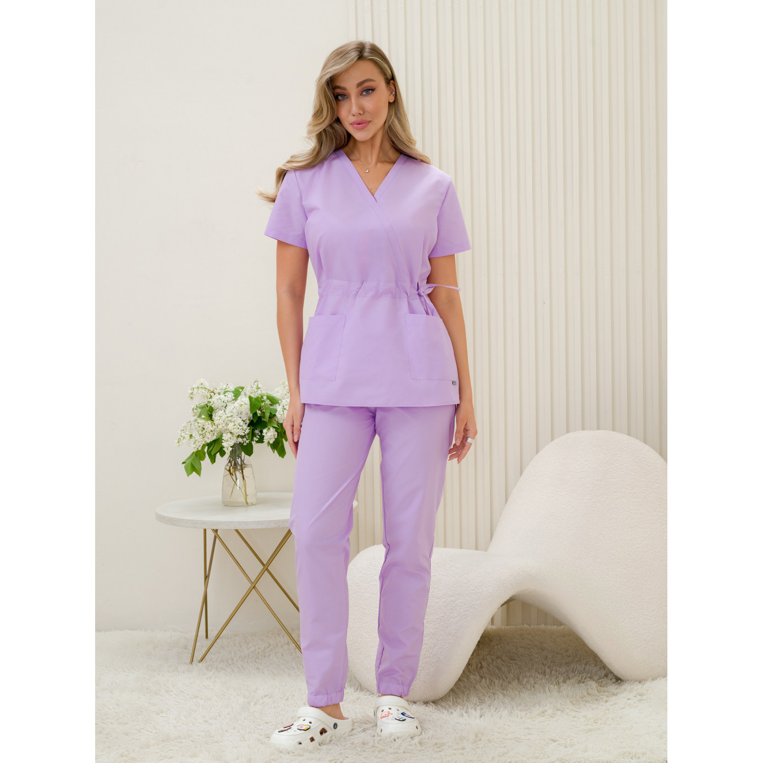 Костюм медицинский жен. М-112-77 ткань Тиси